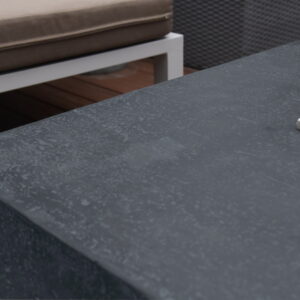 Elementi Hampton 56" Fire Table - Dark Gray, Natural Gas
