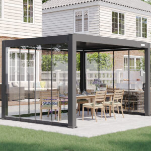 Glass Door – Square Handle