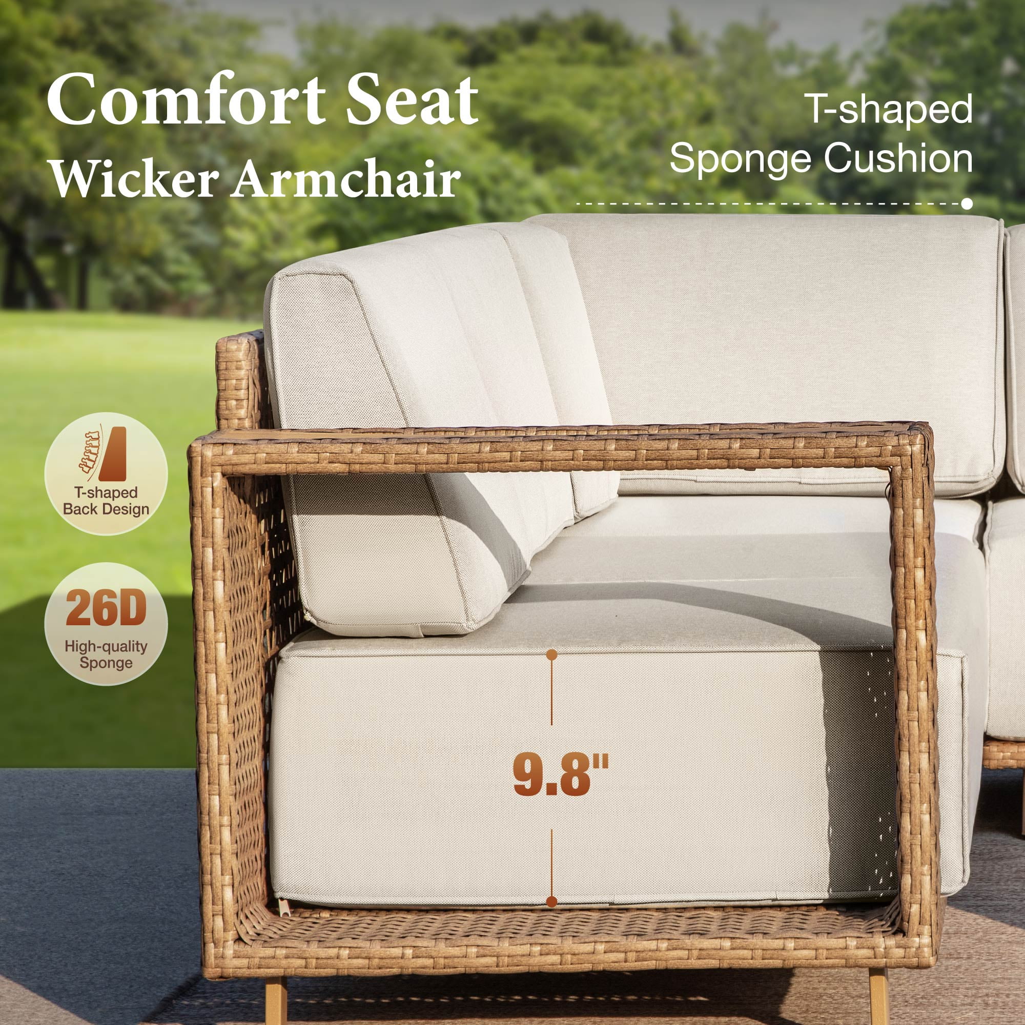 Wicker & Rattan Lounge Sets