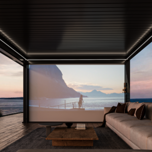 Motorized Projection Screen
