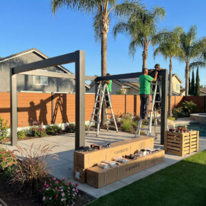 Extended Pergola Installation Service