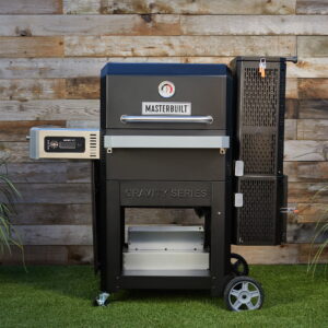 Masterbuilt Gravity Series 800 Smoker Grill - Charcoal Grill plus Griddle Insert, Digital Control, App Connectivity, 800 Cooking Square Inches in Black, Model MB20040221