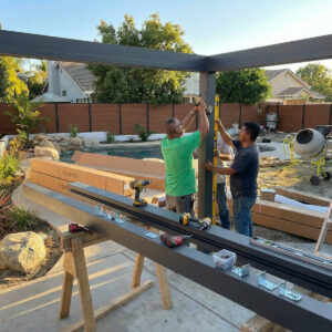 Extended Pergola Installation Service