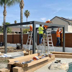 Extended Pergola Installation Service