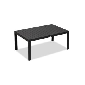 Classic Aluminum 63" Rectangular Dining Table