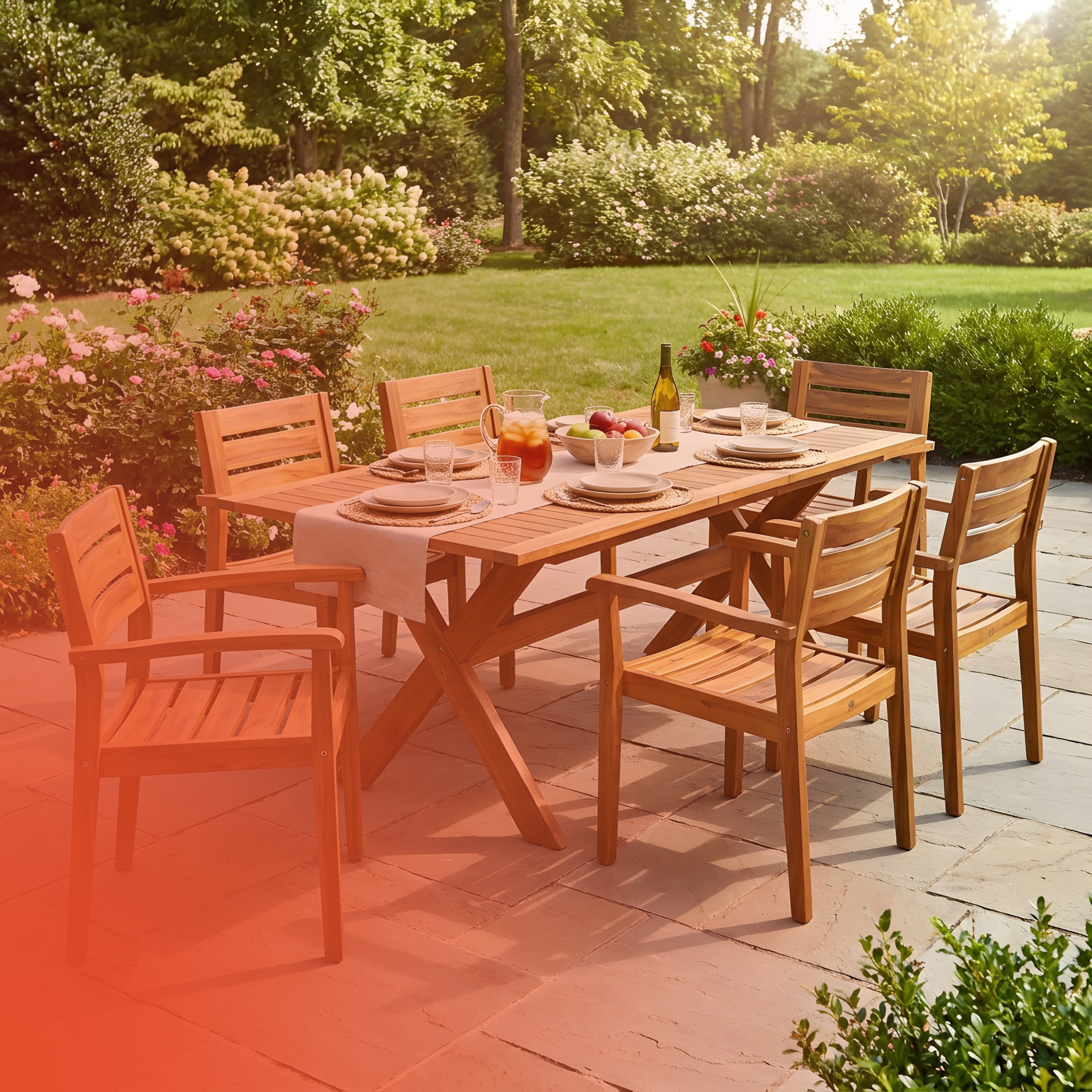 Wood & Teak Dining Sets