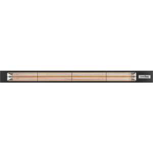 Eurofase Heating - 3000 Watt Single Element Low Profile 64 Inch Electric Patio Heater-240 Voltage-Black Finish