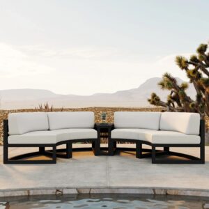 Avion 3 Piece Curve Sectional Set