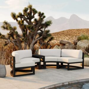 Avion 3 Piece Curve Sectional Set