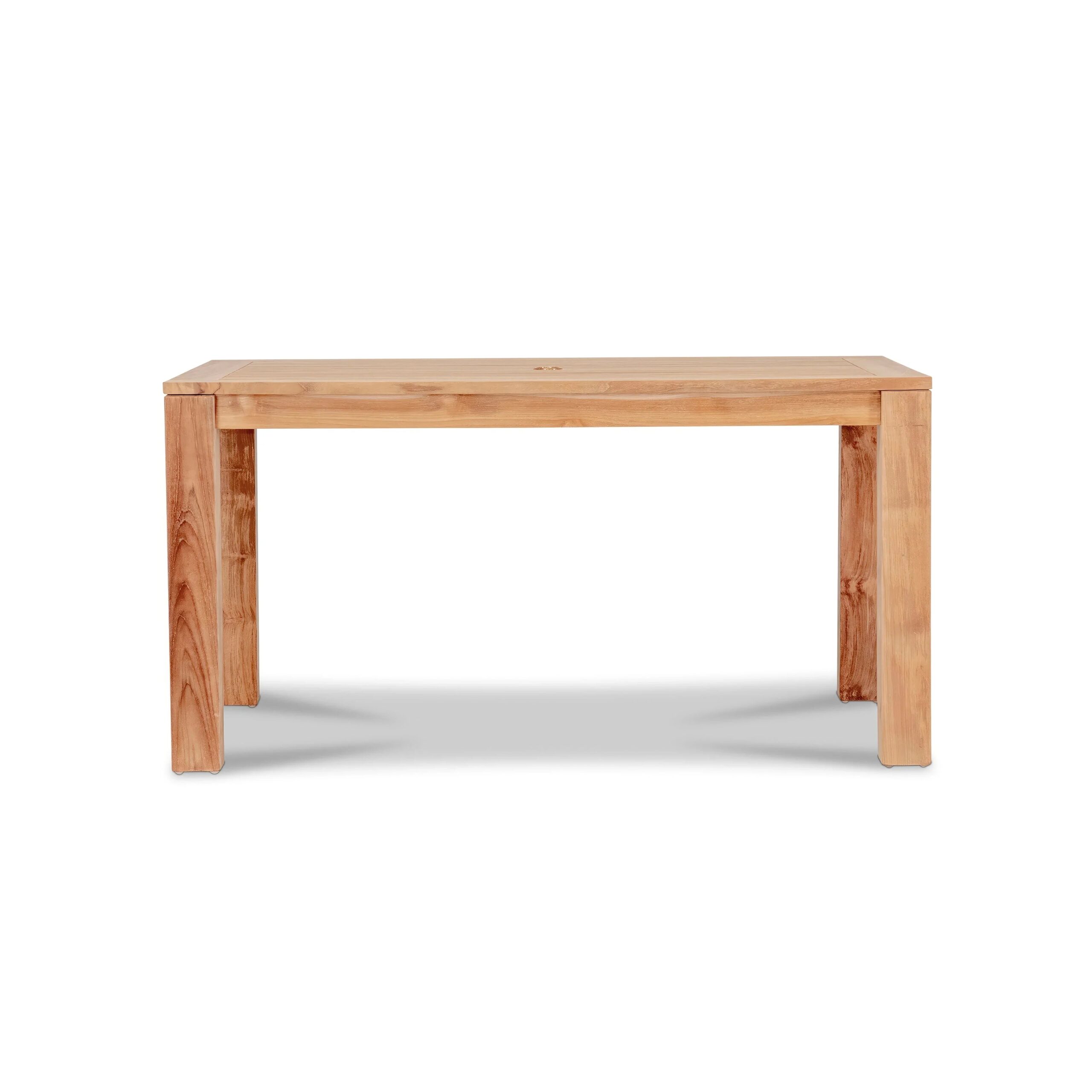 Classic Teak 60" Rectangle Dining Table - Detailed View 2 | EuroLife Furniture