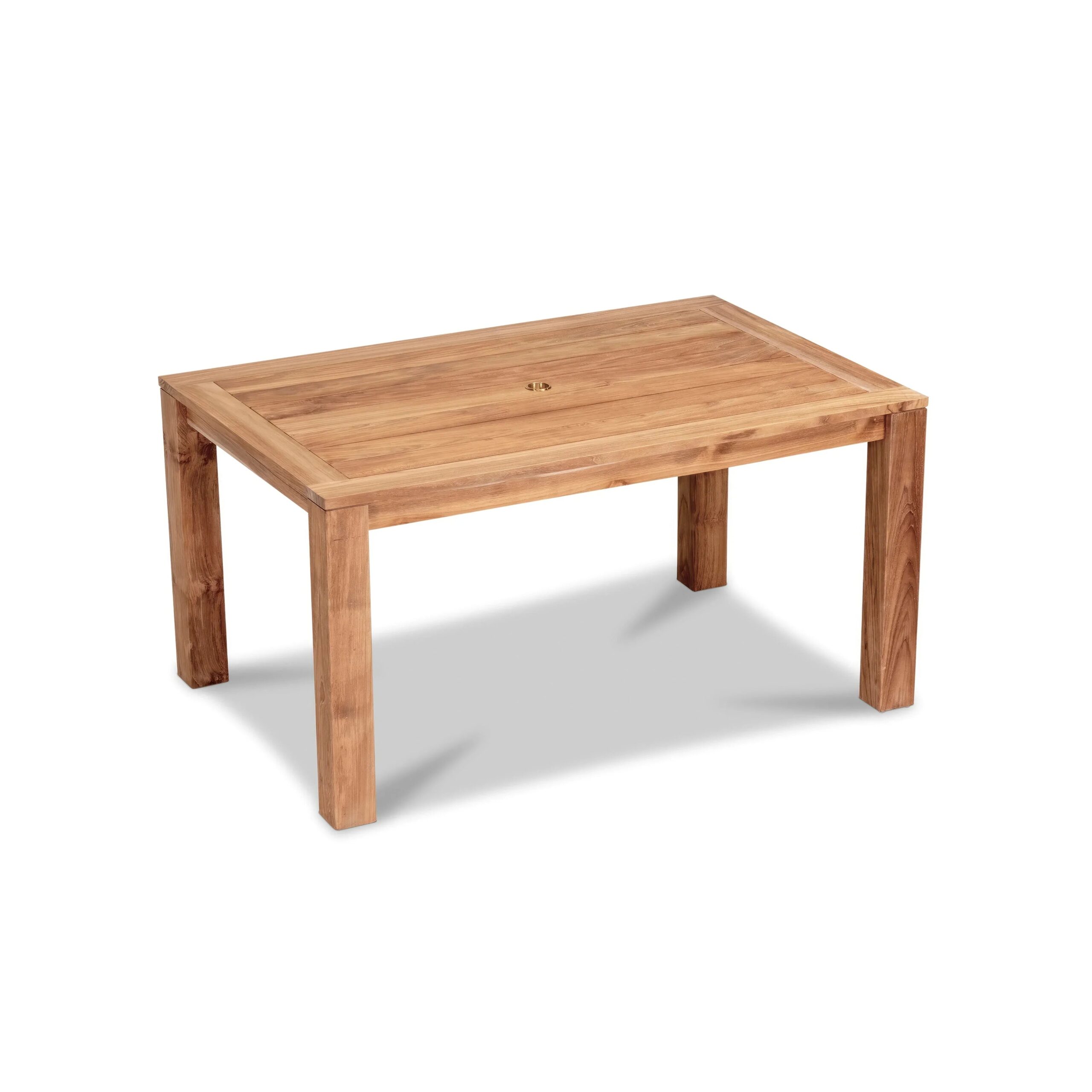 Classic Teak 60" Rectangle Dining Table - Detailed View 3 | EuroLife Furniture