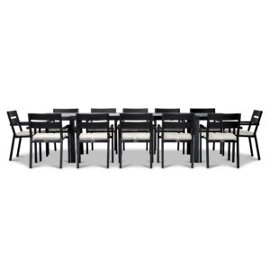 Pacifica 13 Piece Aluminum Extendable Dining Set