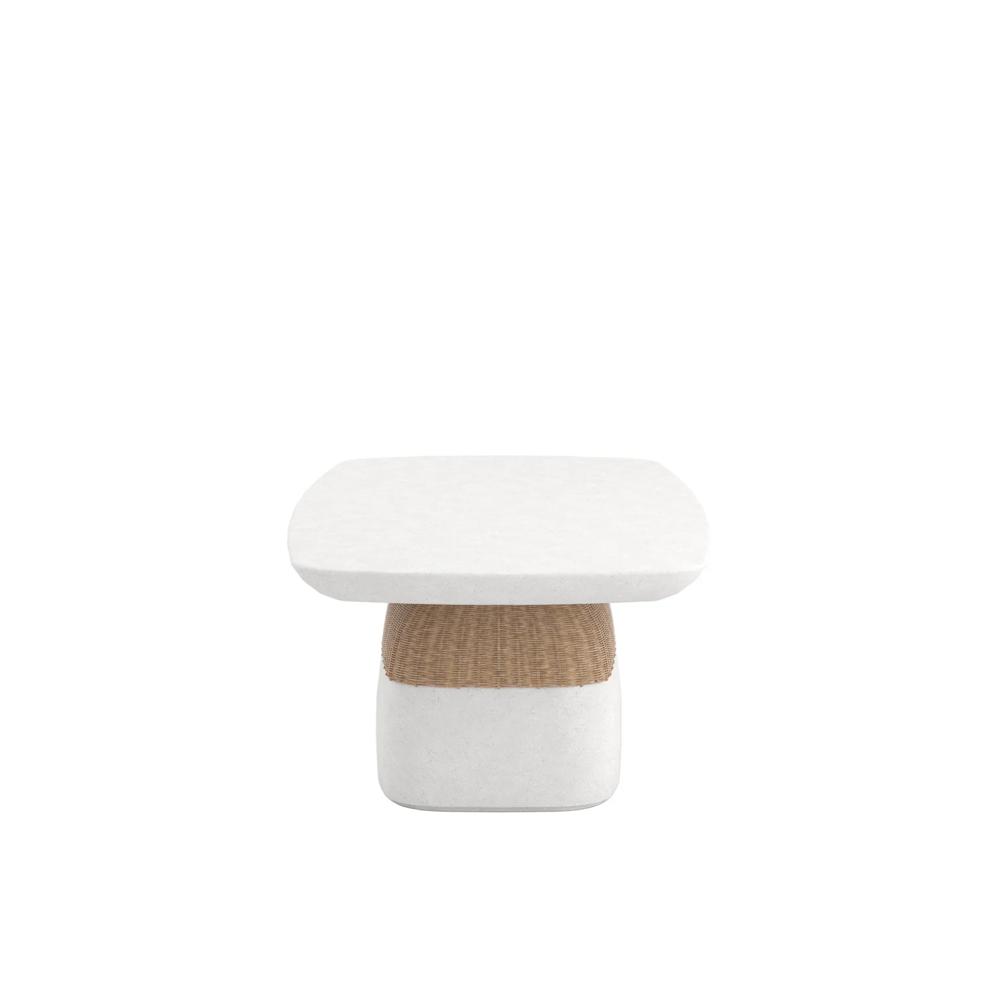 Mesa Weave Rectangle Dining Table - Detailed View 3 | EuroLife Furniture