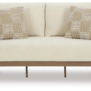 Modern Curve Outdoor 59" Loveseat