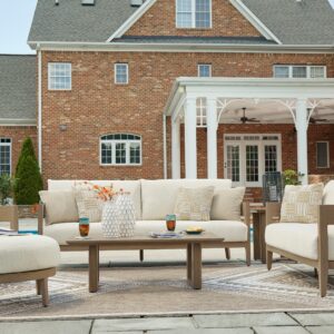 Modern Curve Outdoor Seating Set