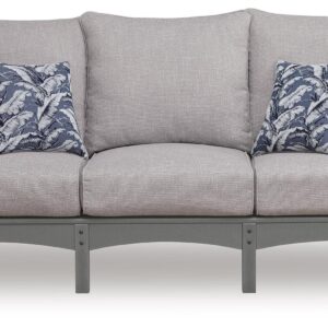 Poly Grey  78" Outdoor Sofa