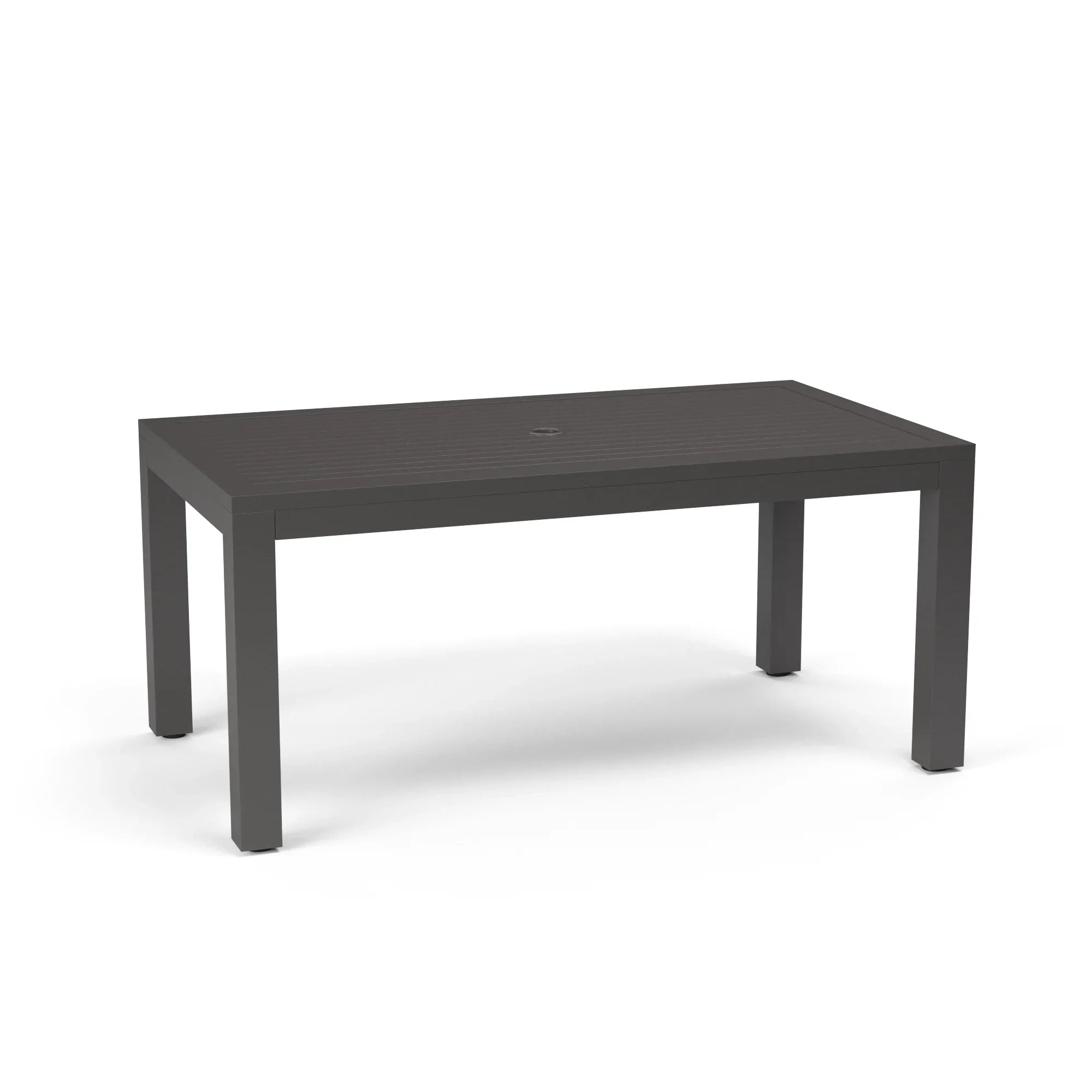 Vegas 36" x 64" Rectangular Aluminum Dining Table SW1201-T64 by Sunset West - Dining Tables by EuroLife Furniture