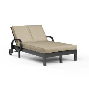 Monterey Aluminum Double Chaise Lounge SW3001-99 by Sunset West