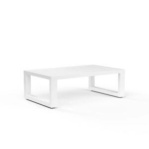 Newport 54" x 33" Rectangular Aluminum Coffee Table SW4801-CT by Sunset West