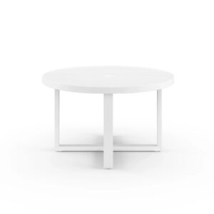 Newport 50" Round Aluminum Dining Table SW4801-RDT50 by Sunset West