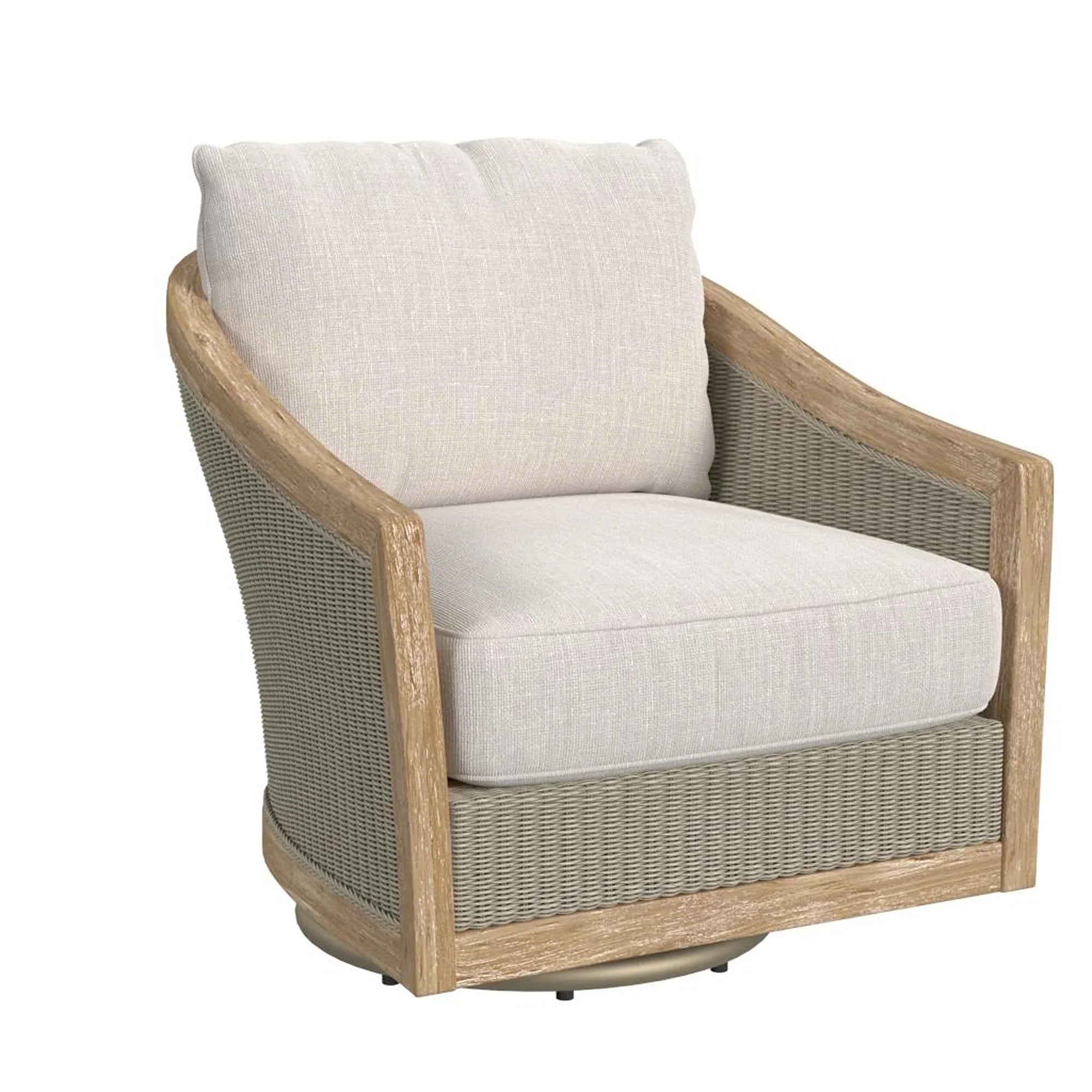 Cambria Swivel Club Chair SW5801-21S by Sunset West - Detailed View 2 | EuroLife Furniture