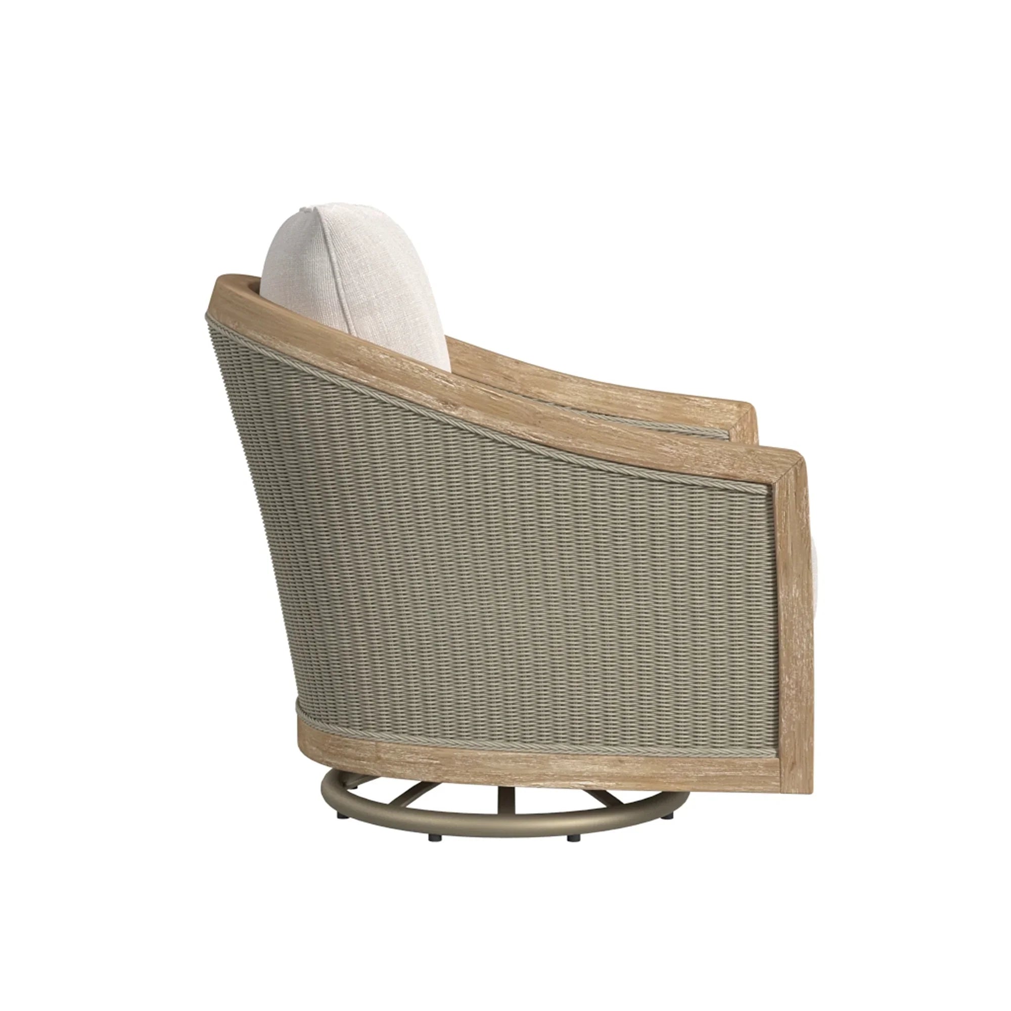 Cambria Swivel Club Chair SW5801-21S by Sunset West - Detailed View 3 | EuroLife Furniture