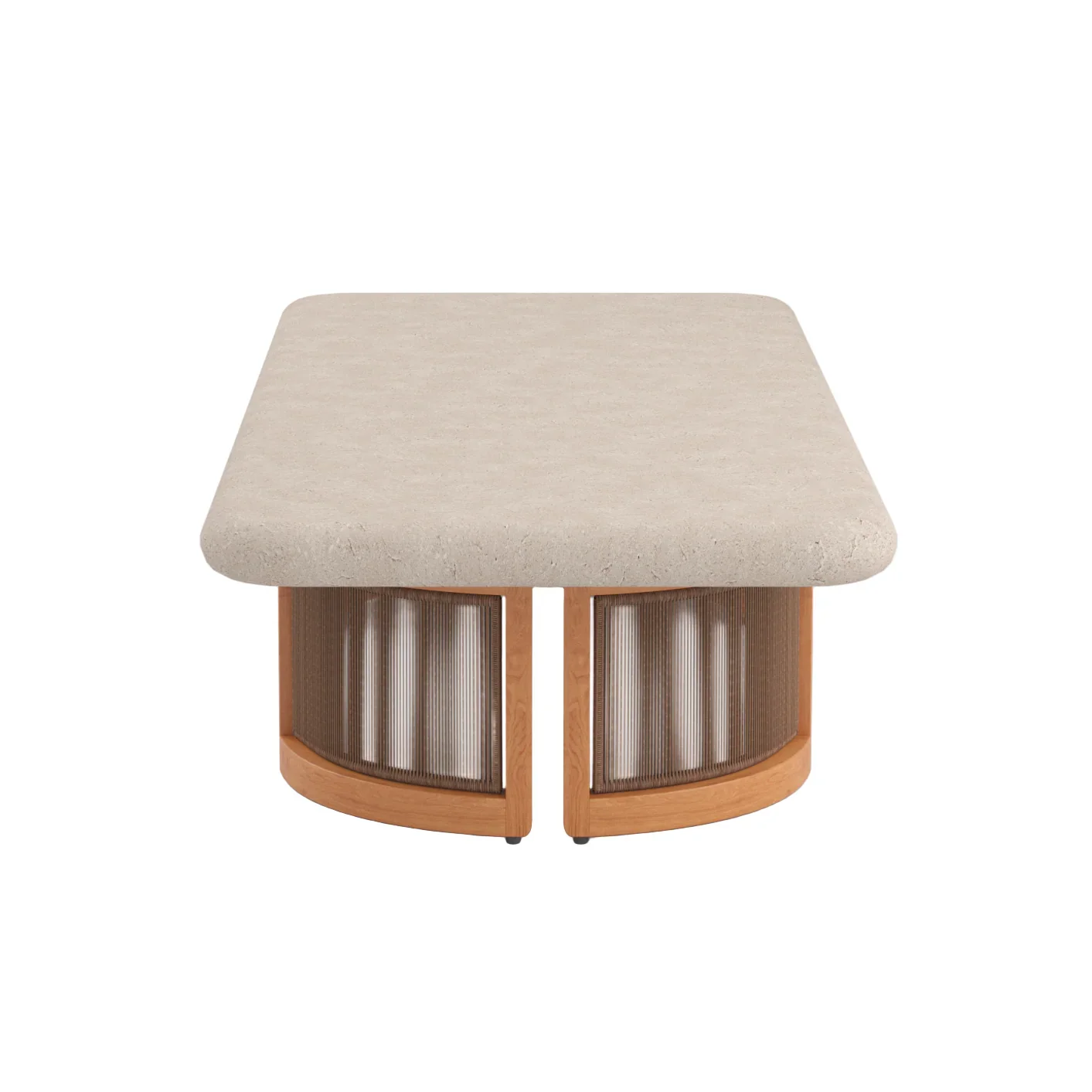 Palma Rectangle Coffee Table - Detailed View 3 | EuroLife Furniture