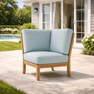 Corner Natsepa Teak Sectional Piece