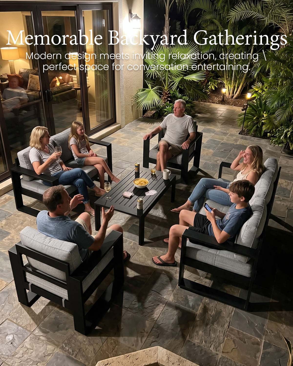 Fire Pit Conversation Sets