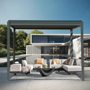 Metal Louvered Pergola