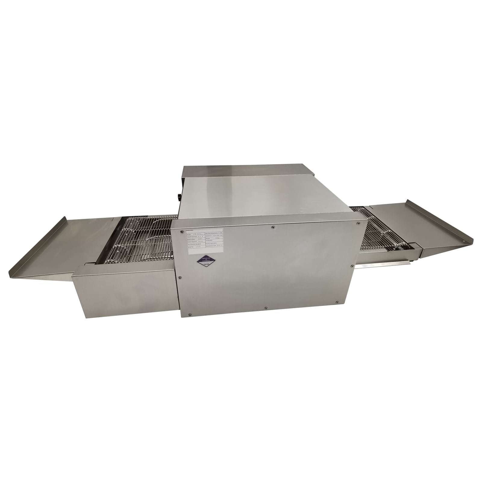 12" Electric Pizza Oven Countertop Conveyor Belt Chain Type Pizza Oven 220V - Detailed View 4 | EuroLife Furniture