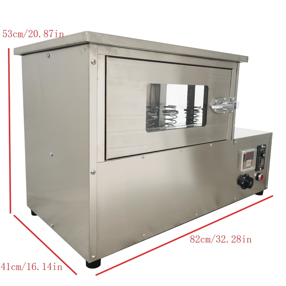Commercial Countertop Baking Machine Rotational Pizza Cone Oven with 12 Stainless Steel Bases - Detailed View 2 | EuroLife Furniture