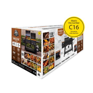 Pit Boss Charleston Combo Grill, 1020 sq in Wood Fired Pellet Grill and Gas Griddle, Onyx Series