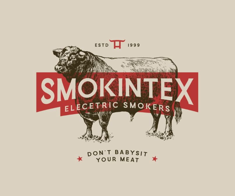 SmokinTex 1500 Pro Series Electric Smoker Large Capacity Stainless Steel Smoker for Meat, Fish, and Jerky for Backyard BBQs and Outdoor Kitchens - Detailed View 5 | EuroLife Furniture