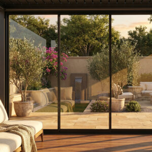 Glass Door – Square Handle