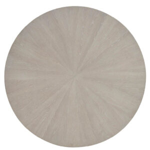 Carmen White Oak Round Dining Table 60"