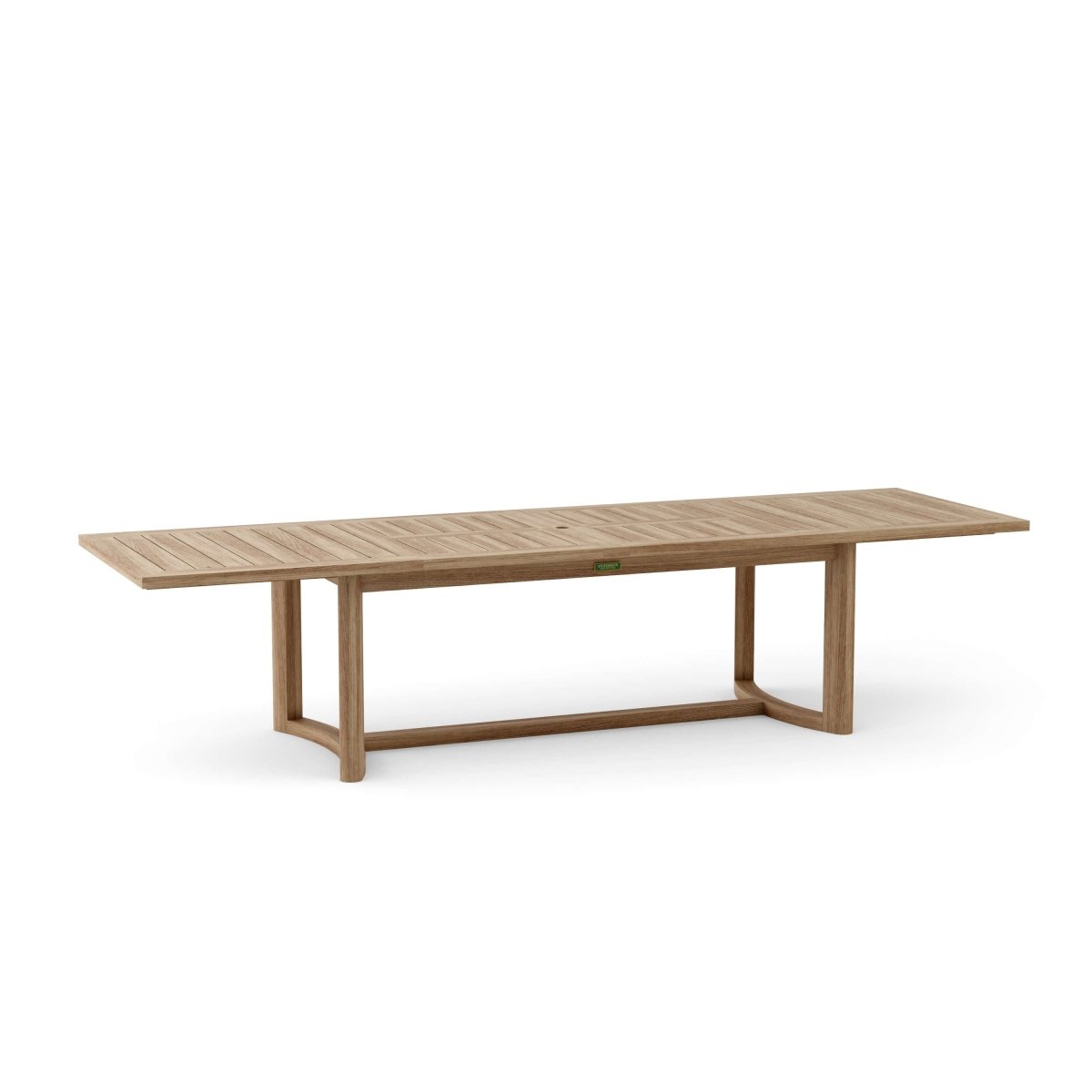 Large Teak Patio Table (136" Long Rectangle) - Catania - Anderson Teak 10+ Person Dining Tables by EuroLife Furniture