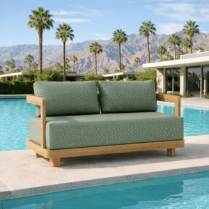 Outdoor Teak Loveseat - Granada