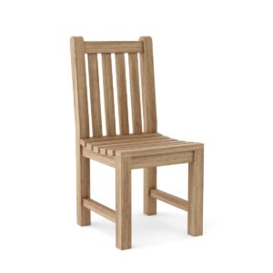Outdoor Teak Wood Dining Table and Chairs - Bahama (Table) & Classic (4 Chairs)