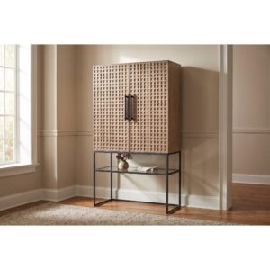 Dwell Latte 72" Bar Cabinet