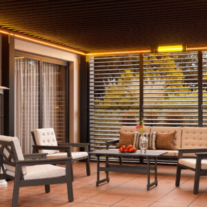 Privacy Shutter Walls