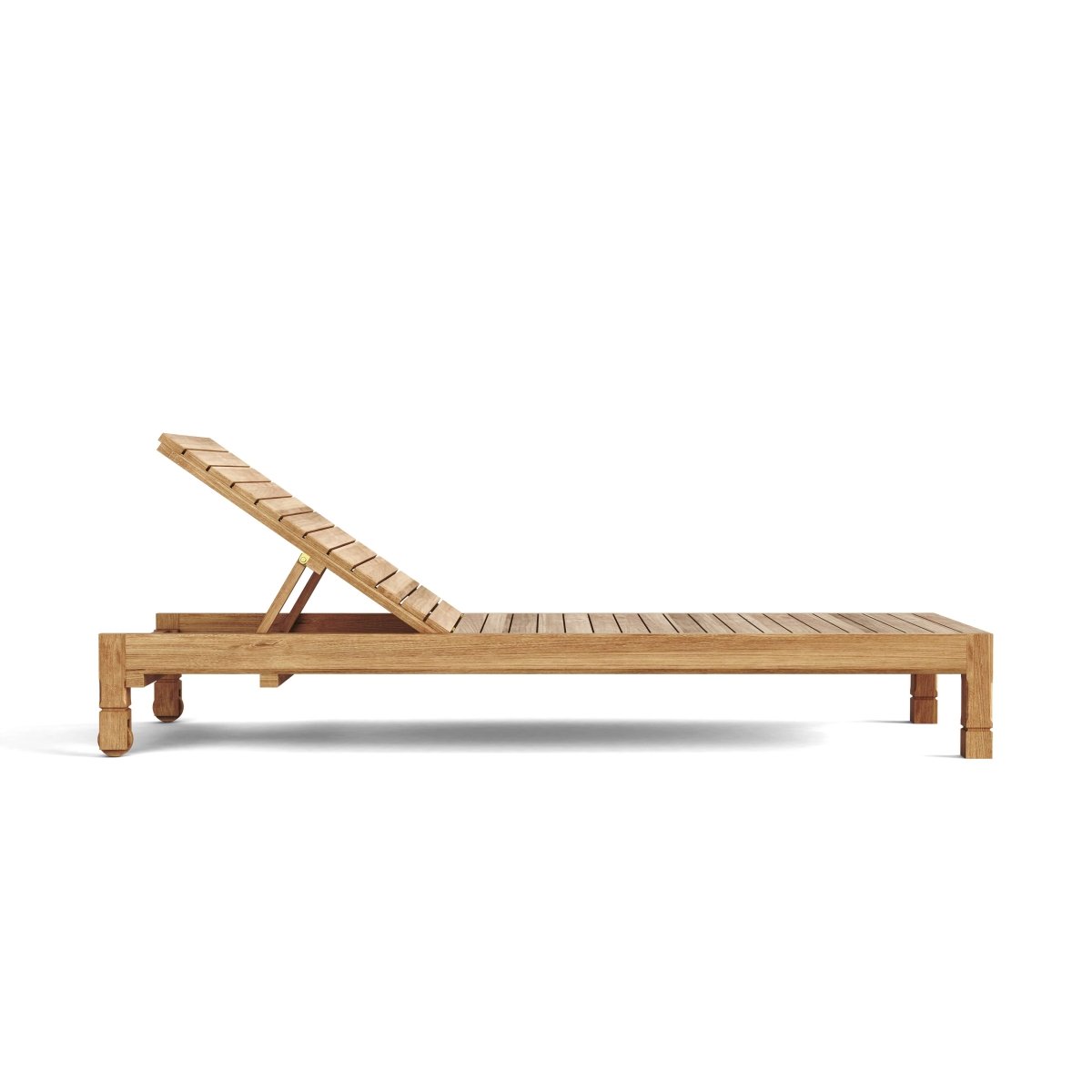 Teak Chaise Lounge - South Bay - Detailed View 3 | EuroLife Furniture