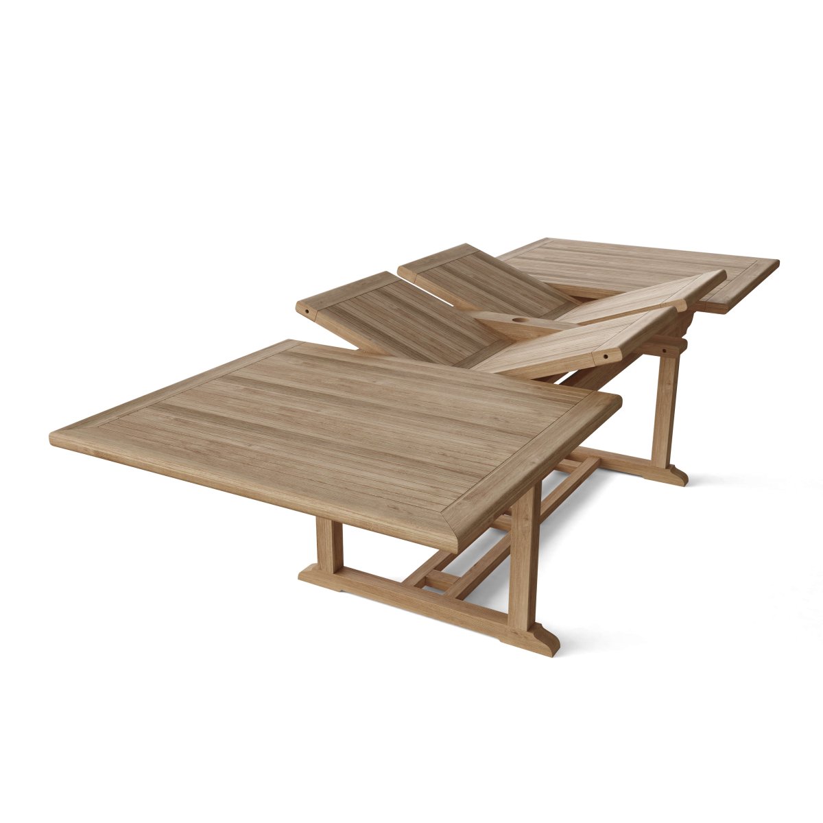 Teak Dining Set for 14 - Valencia (Table) & Classic (Chairs) - Detailed View 4 | EuroLife Furniture