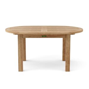 Teak Dining Table and 6 Chairs - Bahama (Table) & Sahara (Chairs)