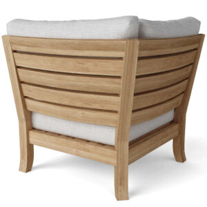 Teak Outdoor Corner Lounge Set - Riviera 8-Piece Modular Set
