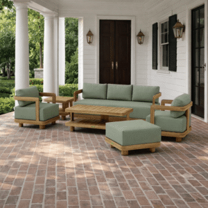 Teak Outdoor Garden Furniture - Granada 6-Piece Set