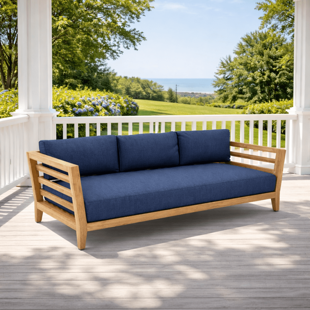 Teak Outdoor Sofa - Cordoba - Anderson Teak Couches / Sofas by EuroLife Furniture