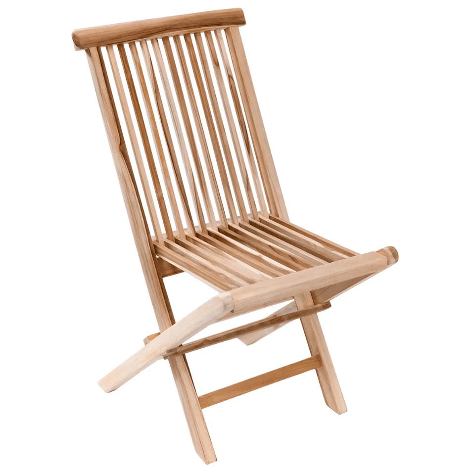 Teak Square Dining Table With 4 Chairs (Monaco) - Detailed View 3 | EuroLife Furniture