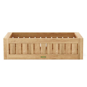 Teak Wood Planter - Arena (Straight)